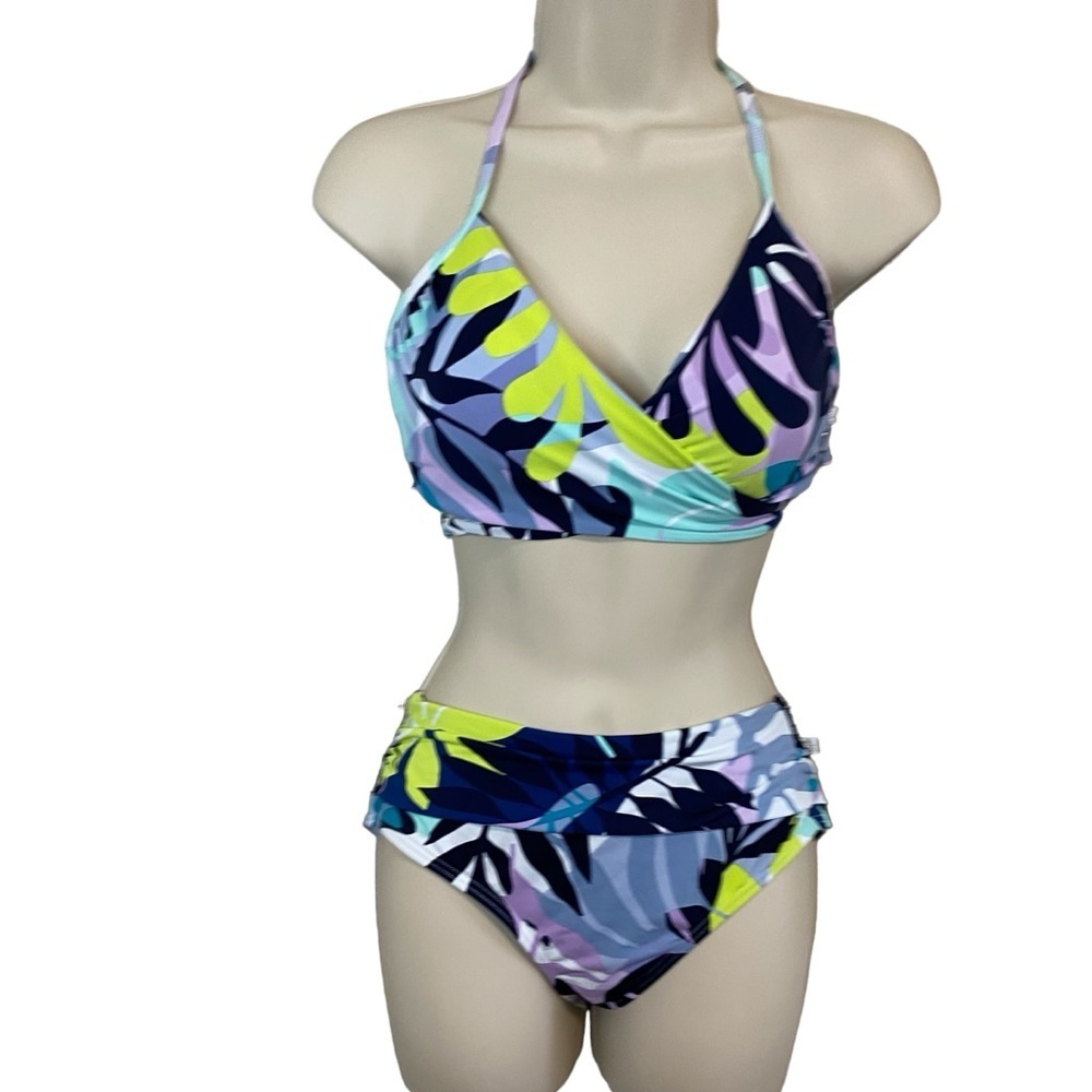 La Vie En Rose Aqua - 2 Piece Swim Suit - M - Picture 2 of 12